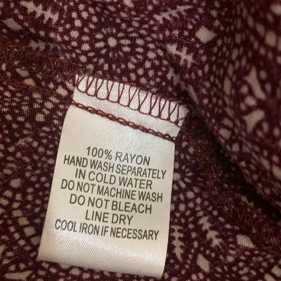 Akira Chicago Purple and Cream Crop Top - Picture 5 of 6